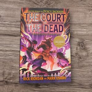 The Court of the Dead Percy Jackson Nico Di Angelo Adventure Hardcover